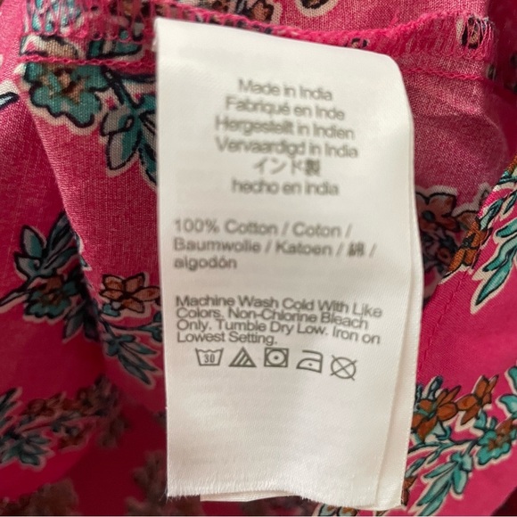 J Crew Lightweight cotton shirt in signature fit Womens Large Pink - Picture 8 of 10